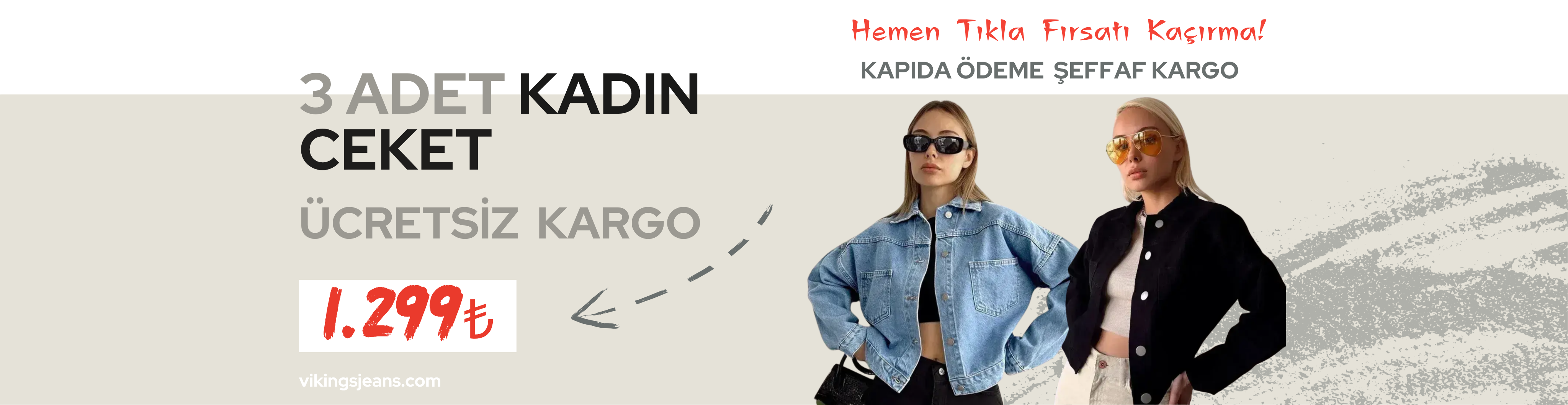 3 Adet Kadın Ceket 1299₺