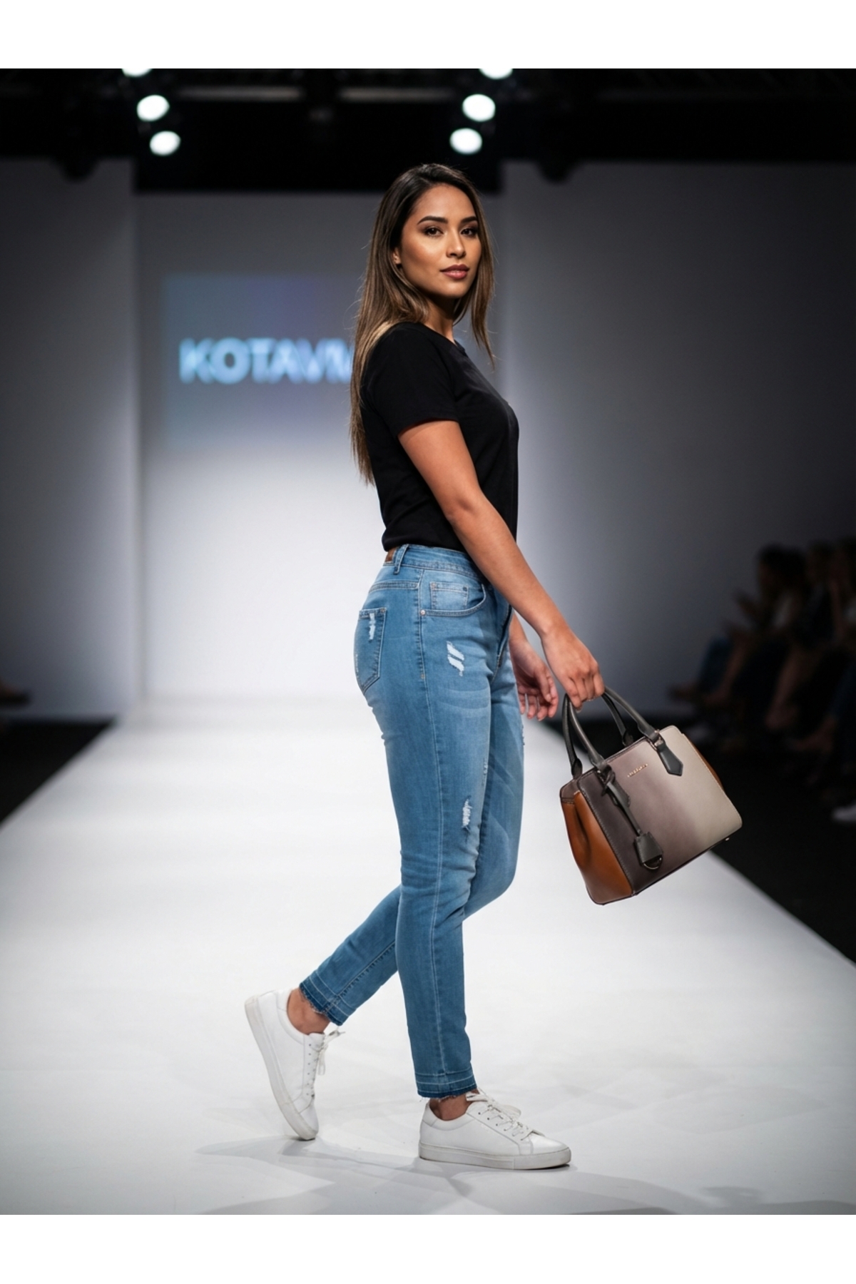 Trend Giyim Denim Pantolon Açık Mavi
