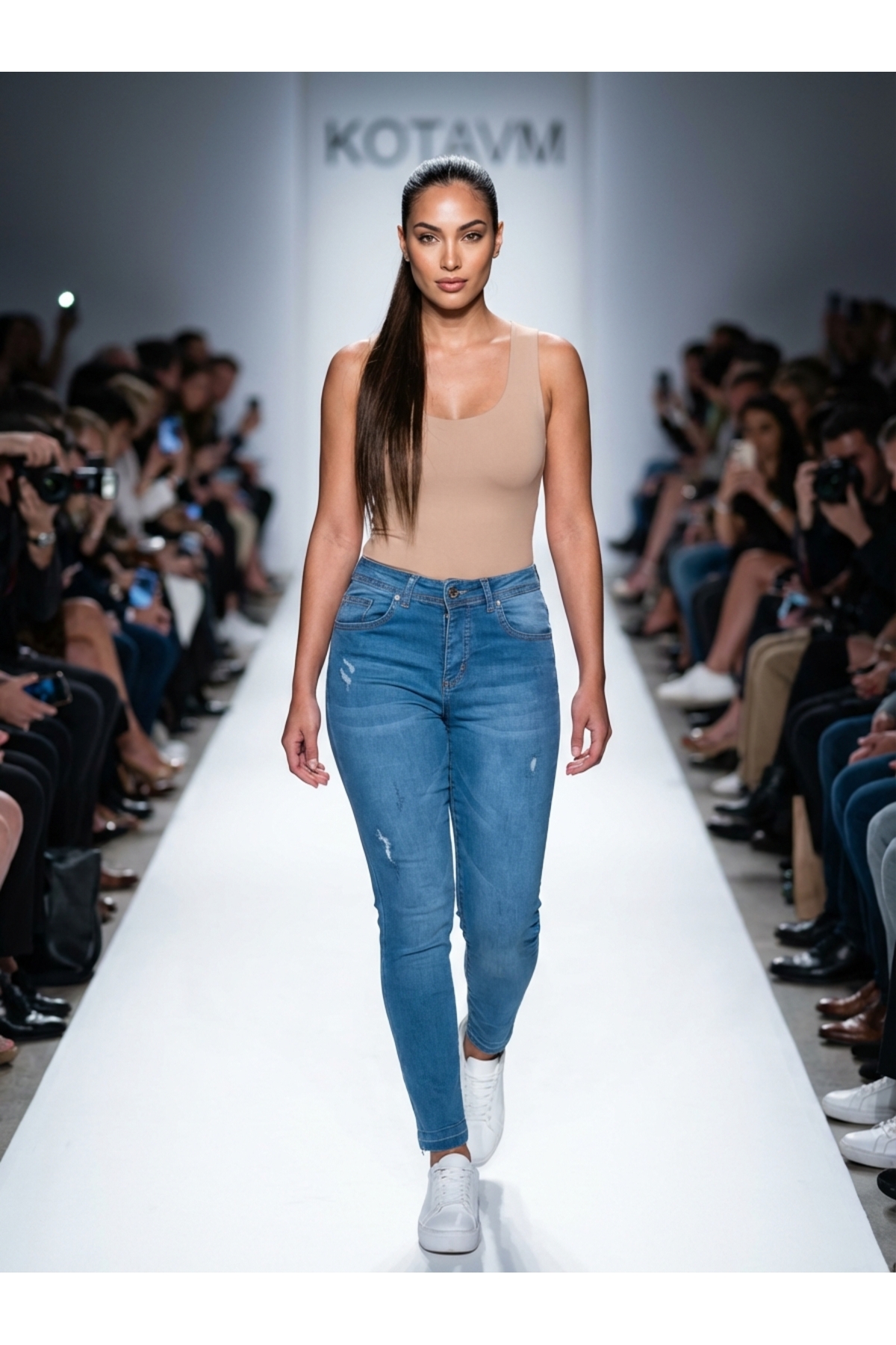 Trend Giyim Denim Pantolon Açık Mavi