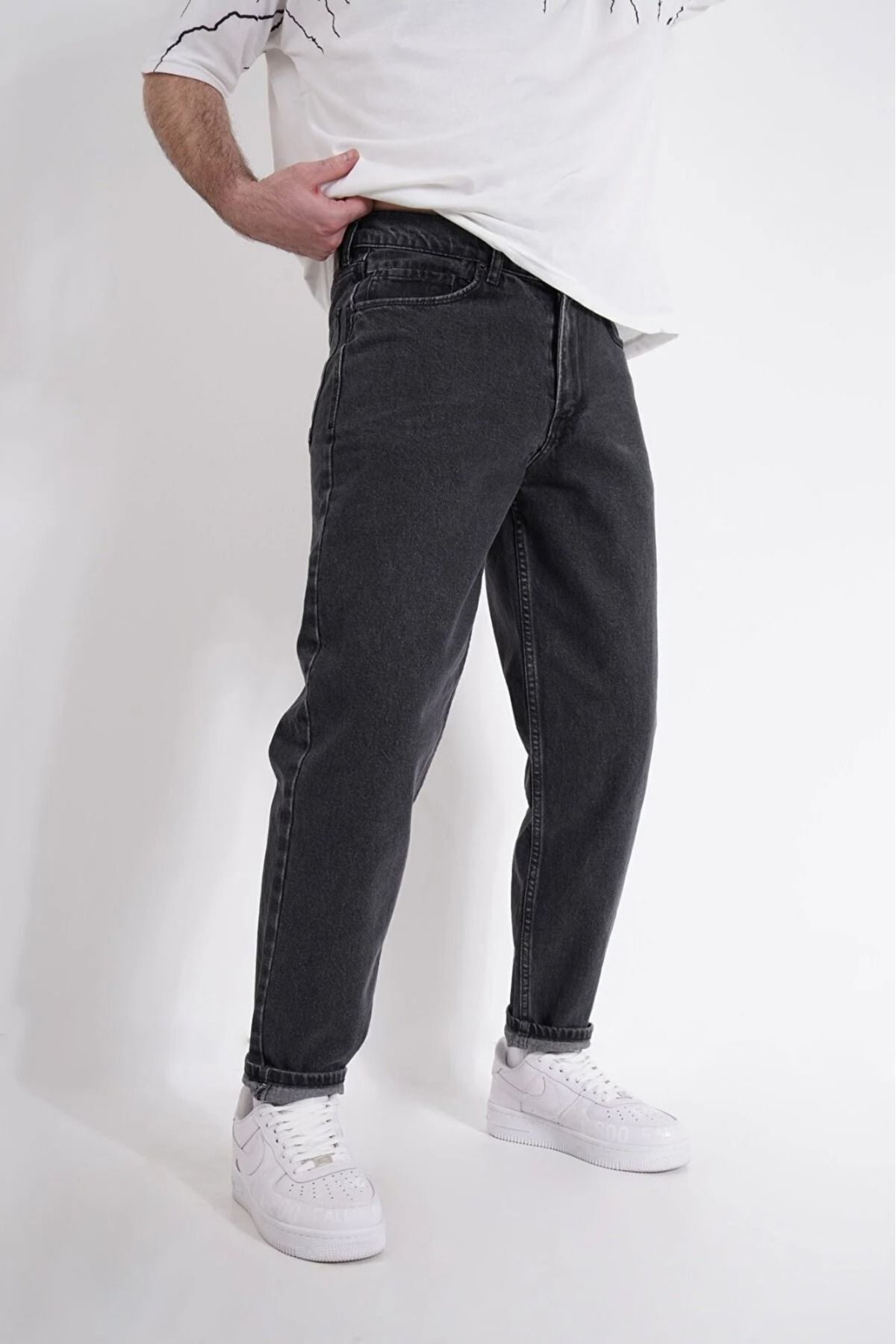 FÜME -Erkek Boyfriend Pantolon