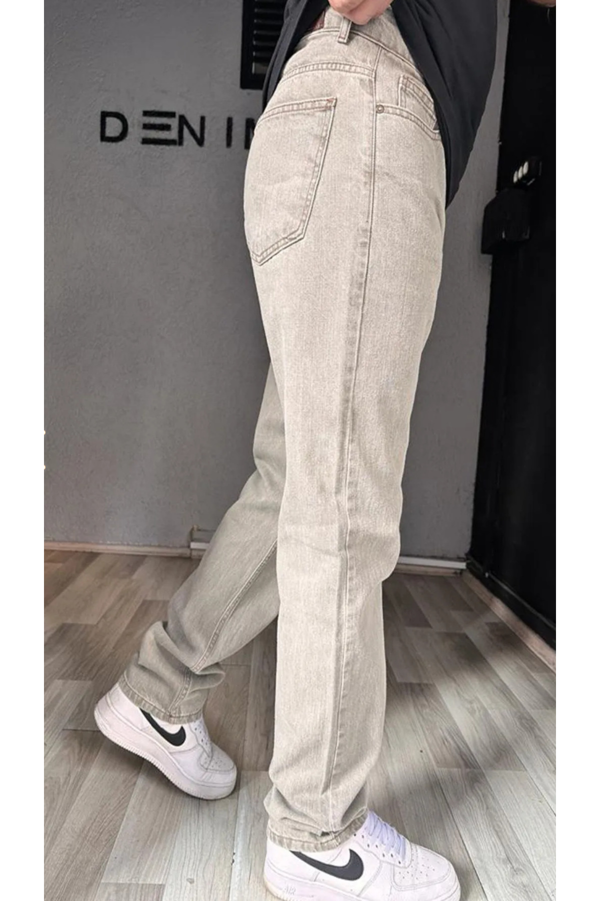 Haki - Erkek Baggy Pantalon
