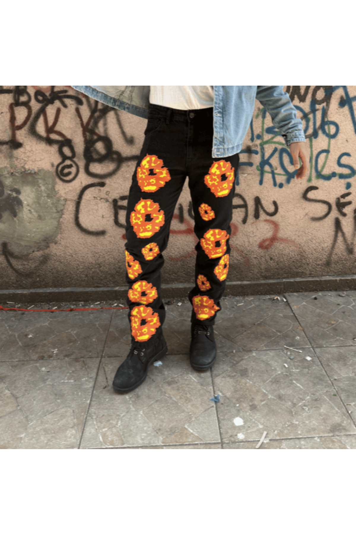 Siyah denim Tears